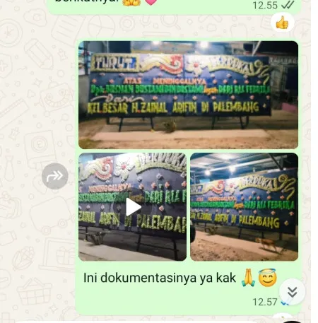 Pengiriman Papan Bunga Duka Cikokol
