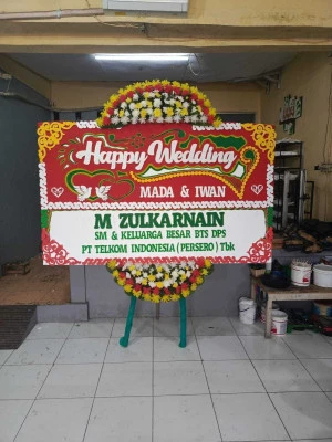 Papan Bunga di Cikokol